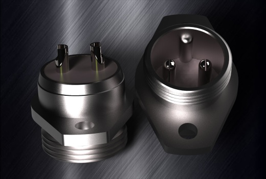 GX16连接器，从面板背面安装面板缩略图